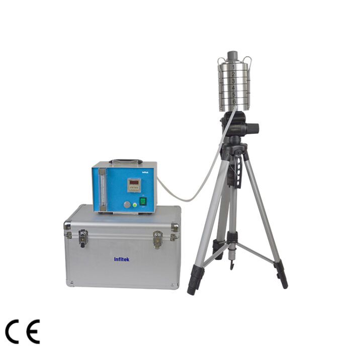 Échantillonneur d'air microbien, tamis à impact à six étages, MS-Y98