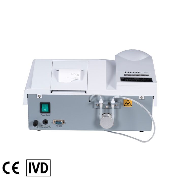 Analyseur de biochimie semi-automatique, BA-SA-100D
