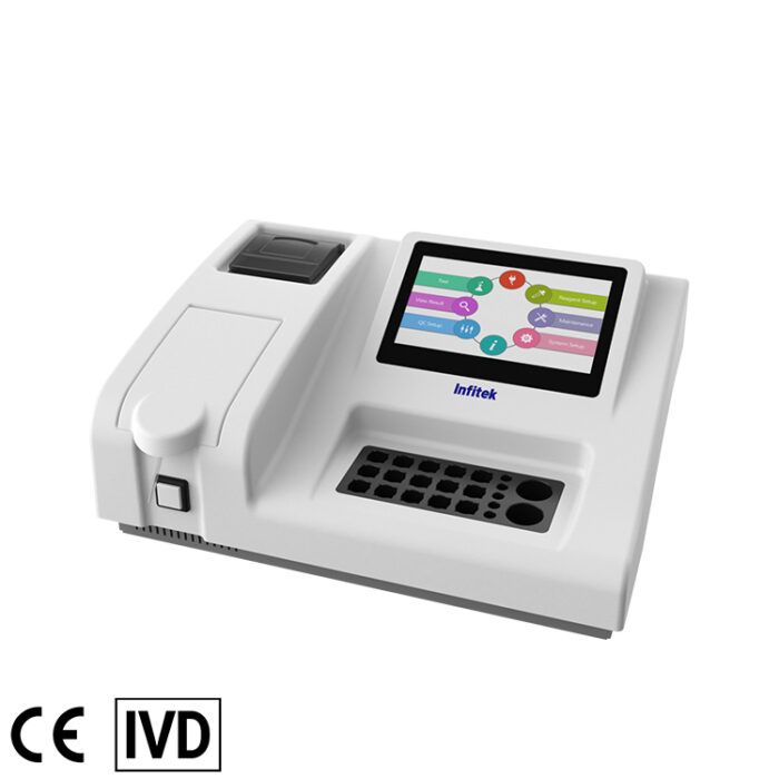 Analyseur de biochimie semi-automatique, BA-SA-100C