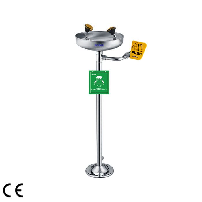 Douche oculaire d'urgence verticale, EEWS-327